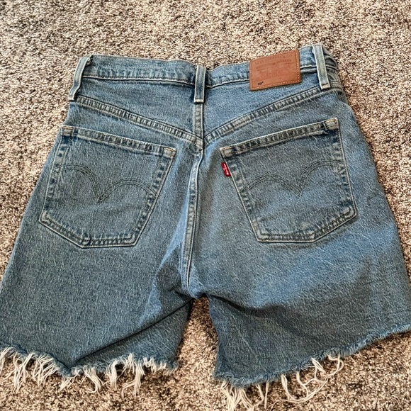 Levi 501 Denim Shorts - Picture 1 of 4